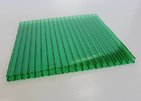 Зеленый поликарбонат 8 мм 2100х6000